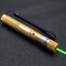 Green Rechargeable Laser Pinner Laser Light Adjustable Focus (Professional) - Golden image