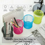GuangBo Metal Mesh Pen Holder for Office Desk Stationery image