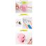 GuangBo Pencil Sharpener Creative Cute Cartoon Hand-cranked Shaped Children's Primary School Stationery image