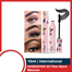 HANDAIYAN 3D Fiber Black Volume Mascara 10 ml Lengthens Eyelashes Extra Volume Waterproof Natural Lashes Female Professional Makeup image