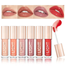 HANDAIYAN Light Gloss Lipstick Collection 6 Shades of Lip Gloss, Clear Lip Gloss, and Sexy Liquid Lipstick for Women And Girls image