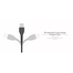 HAVIT H66 (1M) Data And Charging Cable(Lightning) for iphone image