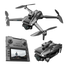 HE FLH M66 Max 5G WiFi FPV Foldable Drone HD Dual Camera 360 Degree Obstacle Avoidance (Two Batteries) image