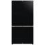 HITACHI R-WB640V0PB-GBK Top Mount Refrigerator 560L Glass Black image