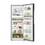 HITACHI Stylish Refrigerator 407 Ltr R-V490P8PB Brilliant Black image