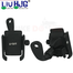 HJG Branded Motorcycle Bike Phone Holder with USB Charger 2.1A Socket 360 Degree Rotation 1 Piece Black image