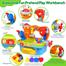 HOLA 907 Baby Tools Set Toy Workshop Toy with Sound and light Kids Early Learning Games Toy image