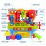 HOLA 907 Baby Tools Set Toy Workshop Toy with Sound and light Kids Early Learning Games Toy image