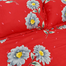 HOMETEX Red Daisy Bed Sheet - HTK10064 image