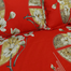 Hometex Red Orchid Bed Sheet - HTK10065 image