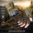 Half Finger Military Tactical Gloves Outdoor Sports Gloves Bicycle Antiskid Sports Gloves image