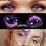 Halloween Cosplay Purple Color Contact Lenses image