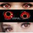 Halloween Icesnow Red Color Contact Lenses image