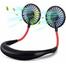 Portable USB Rechargeable Neck Fan image