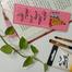 Hand Painted Bookmark – Porar Majhe Phone Dhorele Thappor Khabi image