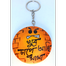 Khub Chape Achi Mama Hand-Painted Wooden Keyring image