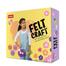 Funskool Handycrafts Felt Craft Art and Craft Kit Makebags Phone Sleeve Pencil Pouch keyrings For Kids image