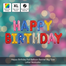 Happy Birthday Foil Balloon Banner Big Size Letter Multicolor-1pack image
