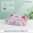 Happy Fresh Wet Wipes with Fliptop - 120 image