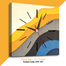 Hasain Mart Abastrac Wall Clock 12 x 12 inch image