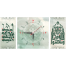 Hasain Mart Combo Wall Clock 24 x 12 Inch (Total) image