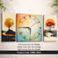 Hasain Mart Combo Wall Clock 24 x 12 Inch (Total) image