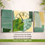 Hasain Mart Combo Wall Clock 24 x 12 Inch (Total) image