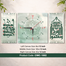 Hasain Mart Combo Wall Clock 24 x 12 Inch (Total) image