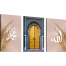Hasain Mart Islamic Wall Canvas Combo 36 x 16 Inch (Total) image