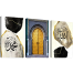 Hasain Mart Islamic Wall Canvas Combo 36 x 16 Inch (Total) image