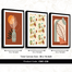 Hasain Mart Islamic Wall Canvas Combo 36 x 16 Inch (Total) image