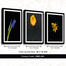 Hasain Mart Islamic Wall Canvas Combo 36 x 16 Inch (Total) image