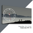 Hasain Mart Natural Wall Clock 24 x 12 Inch image
