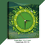 Hasain Mart Natural Wall Clock 24 x 12 Inch image