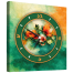 Hasain Mart Natural Wall Clock 24 x 12 Inch image