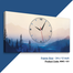 Hasain Mart Natural Wall Clock 24 x 12 Inch image