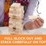 Hasbro Classic Jenga Stack Crashing Game How Will You Stack Up Against The Law Of Gravity -297070844 image
