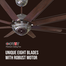 Havells 53 Inch Octet Walnut Brushed Nickel Ceiling Fan - 6203257 image