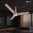 Havells Crista BLDC 1200mm Dust Resistant Remote Control Ceiling Fan (Champagne Cola) image