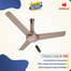 Havells Crista BLDC 1200mm Dust Resistant Remote Control Ceiling Fan (Champagne Cola) image