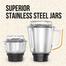 Havells Supermix Mixer Grinder - 500-Watt image