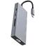 Havit H408 7 In 1 Type-c To Hdmi 4k 3 × Usb 3.0 Pd Sd Tf Multi Interface Hub image