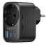 Havit UC142 30w 4 In 1 Travel Charger With Plug Adapter image