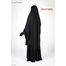 Haya Set Abaya (2 Part Set) | Black image