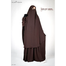 Haya Set Abaya (2 Part Set) | Chocolate Coffee image