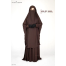 Haya Set Abaya (2 Part Set) | Chocolate Coffee image