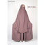 Haya Set Abaya (2 Part Set) | Mocha image