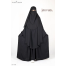 Haya Set Abaya (3 Part Set) | Black image