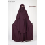 Haya Set Abaya (3 Part Set) | Wine image