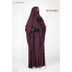Haya – 3 Piece Premium Abaya Set | Wine image